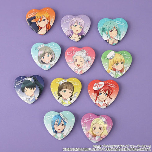 『ラブライブ!スーパースター!!』ハート形キャラバッジコレクション【BOX】